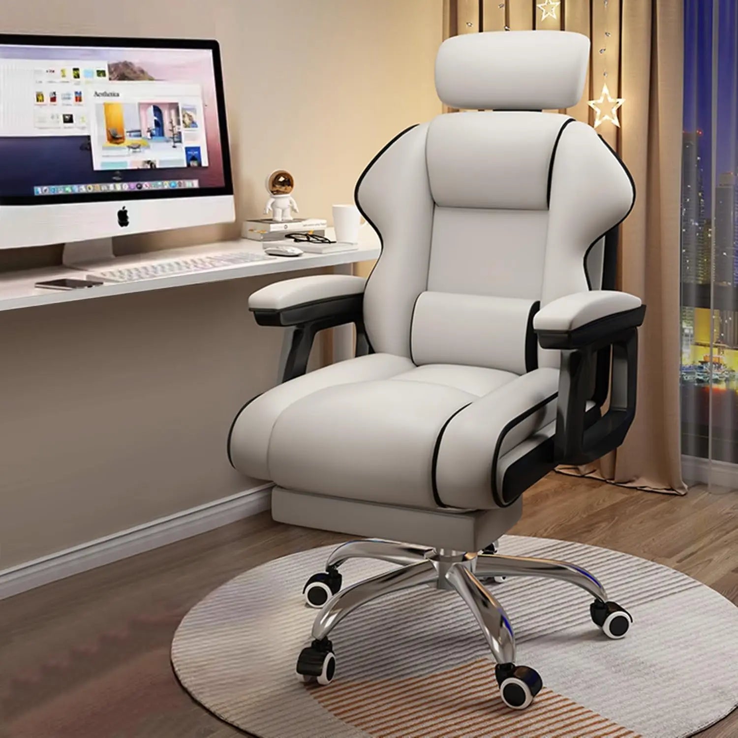 Computer, Office Desk Chair, Ergonomic Adjustable
