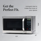 Countertop Microwave Oven Brushed Stainless
