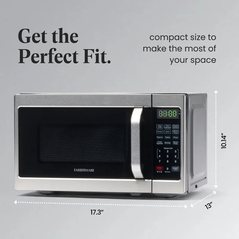 Countertop Microwave Oven Brushed Stainless