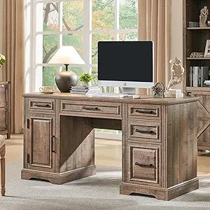 Computer Desk with Drawers