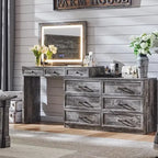 Vanity Desk with Large Drawers