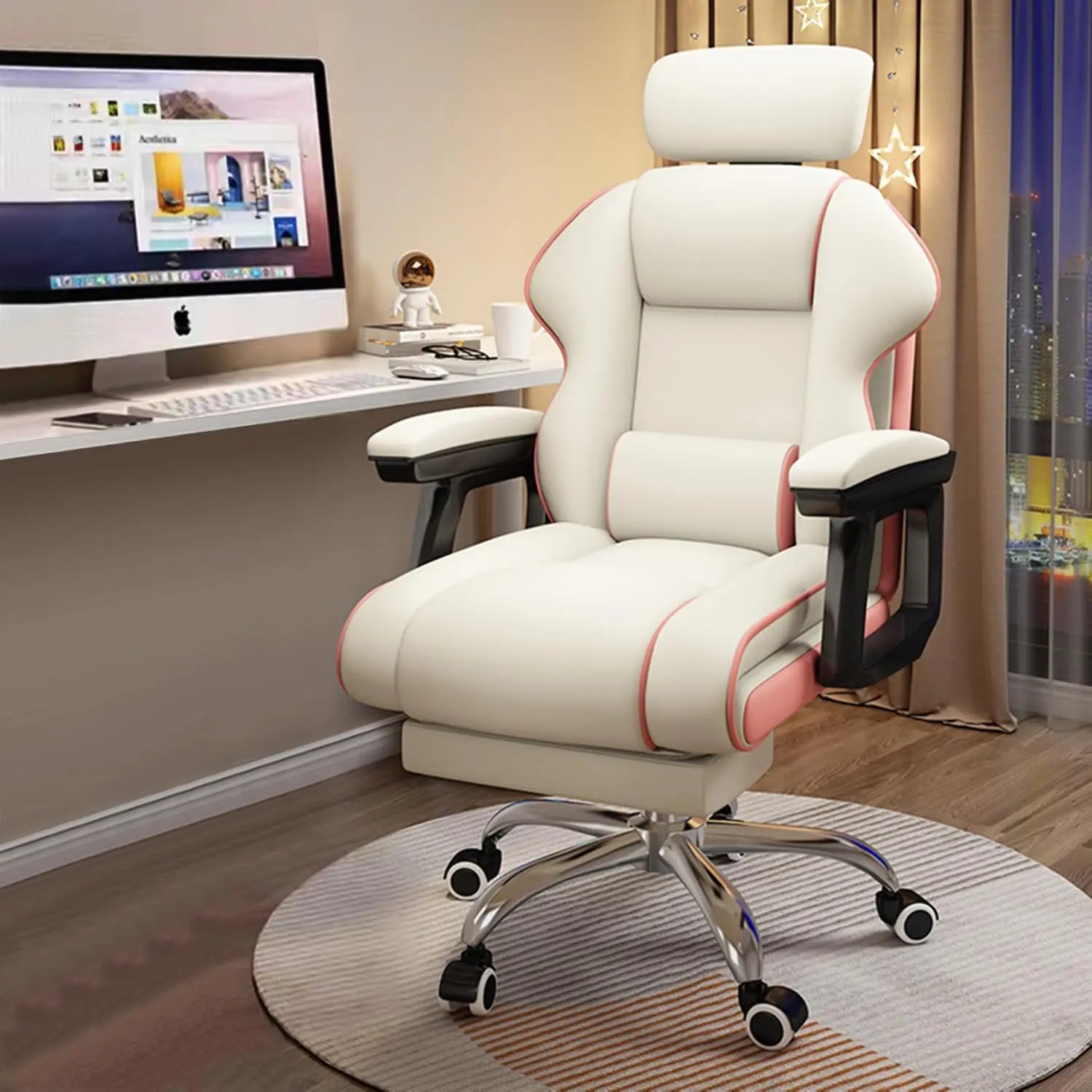 Computer, Office Desk Chair, Ergonomic Adjustable
