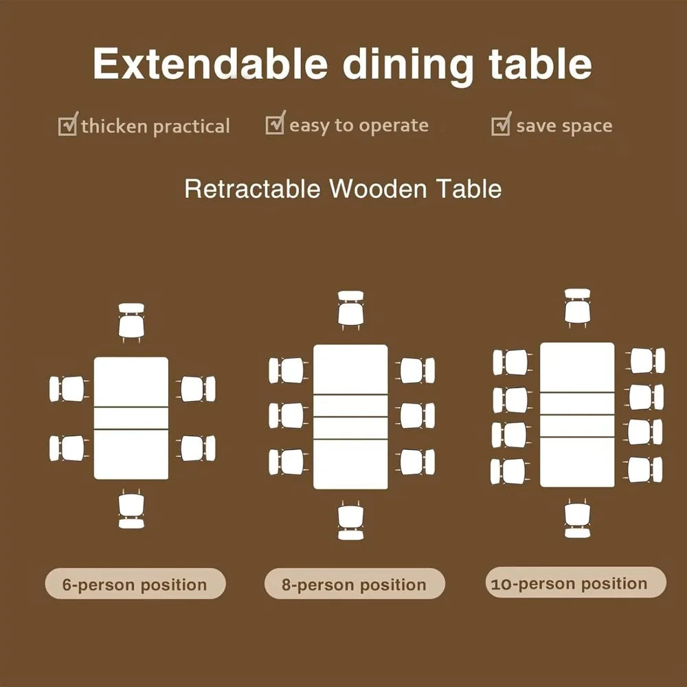 Extendable Dining Room Table