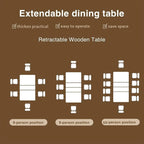 Extendable Dining Room Table