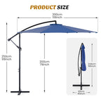 Patio Umbrella with Tilt Adjustment