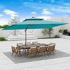 Large Rectangular Heavy Duty Offset Umbrellas