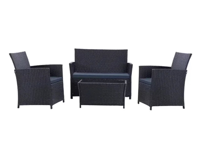 Patio Furniture Set with Cushions,