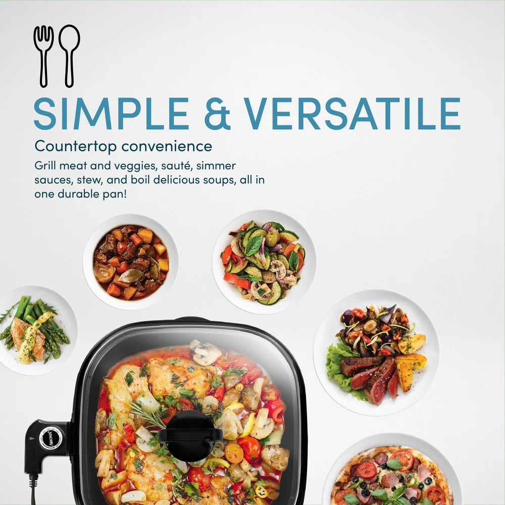 Grill Slow Cooker Steamer