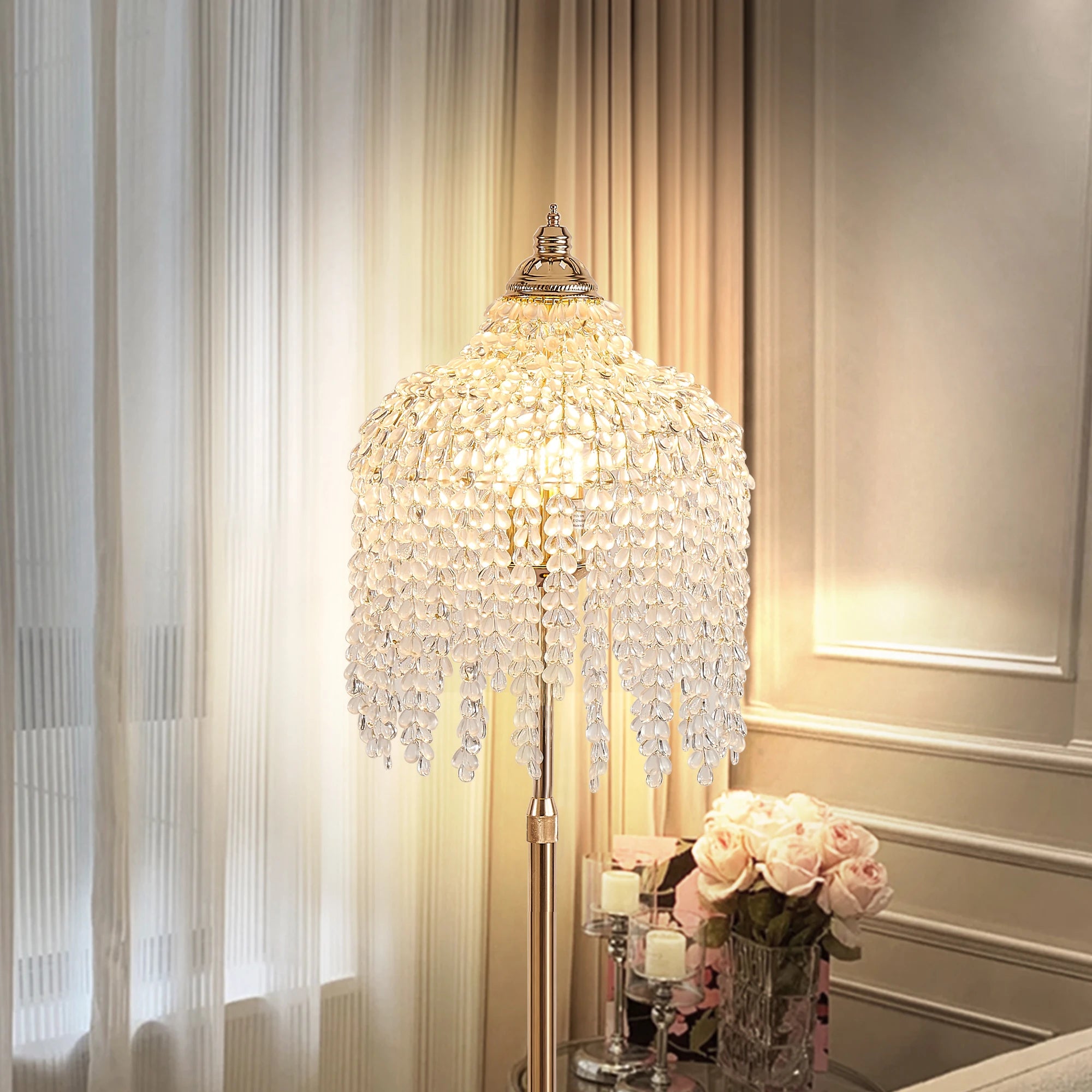 Crystal Floor Lamp