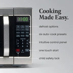 Countertop Microwave Oven Brushed Stainless