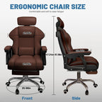 Computer, Office Desk Chair, Ergonomic Adjustable