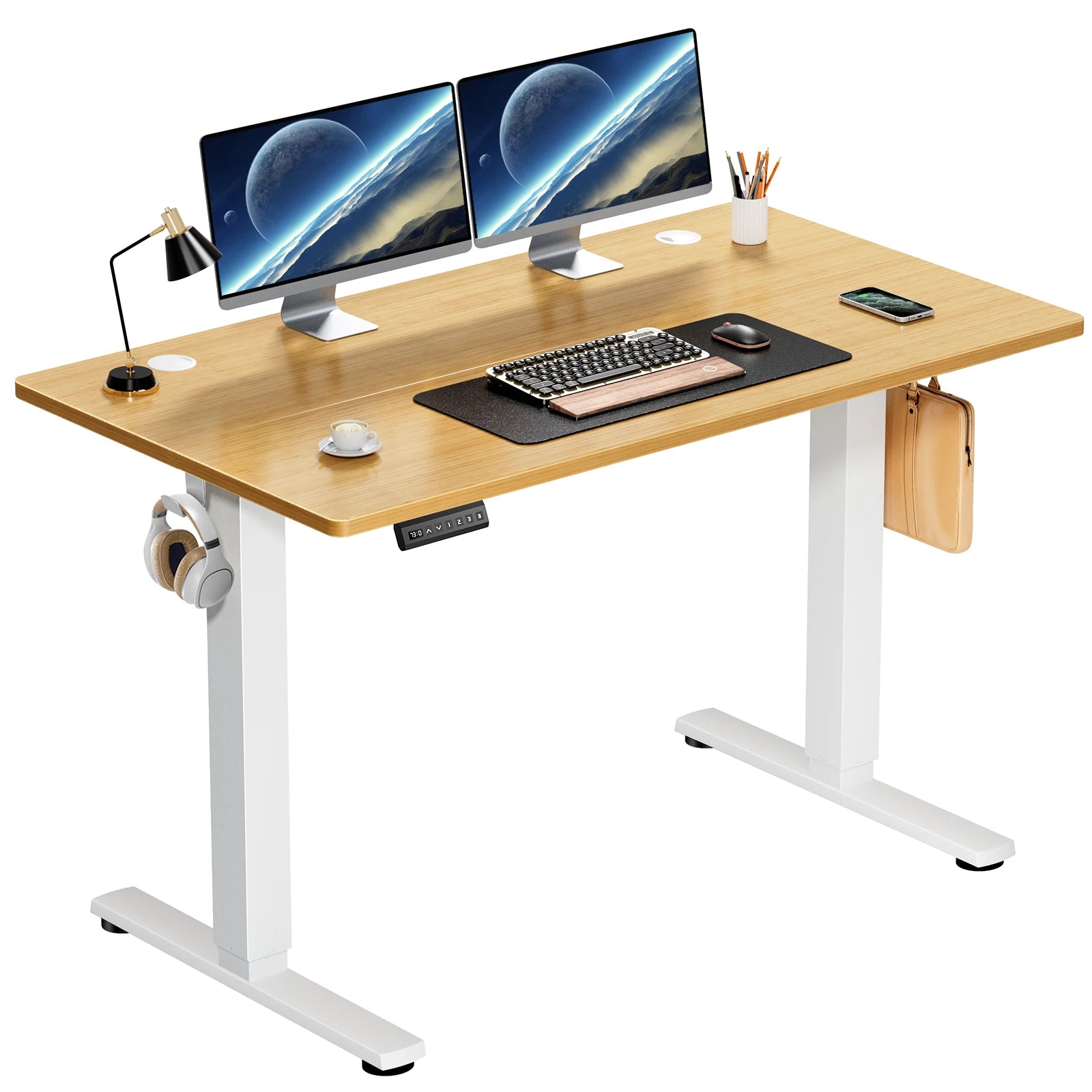 Adjustable Computer Desk Ergonomic Work Table