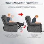 Modern Ergonomic Gravity Recliner