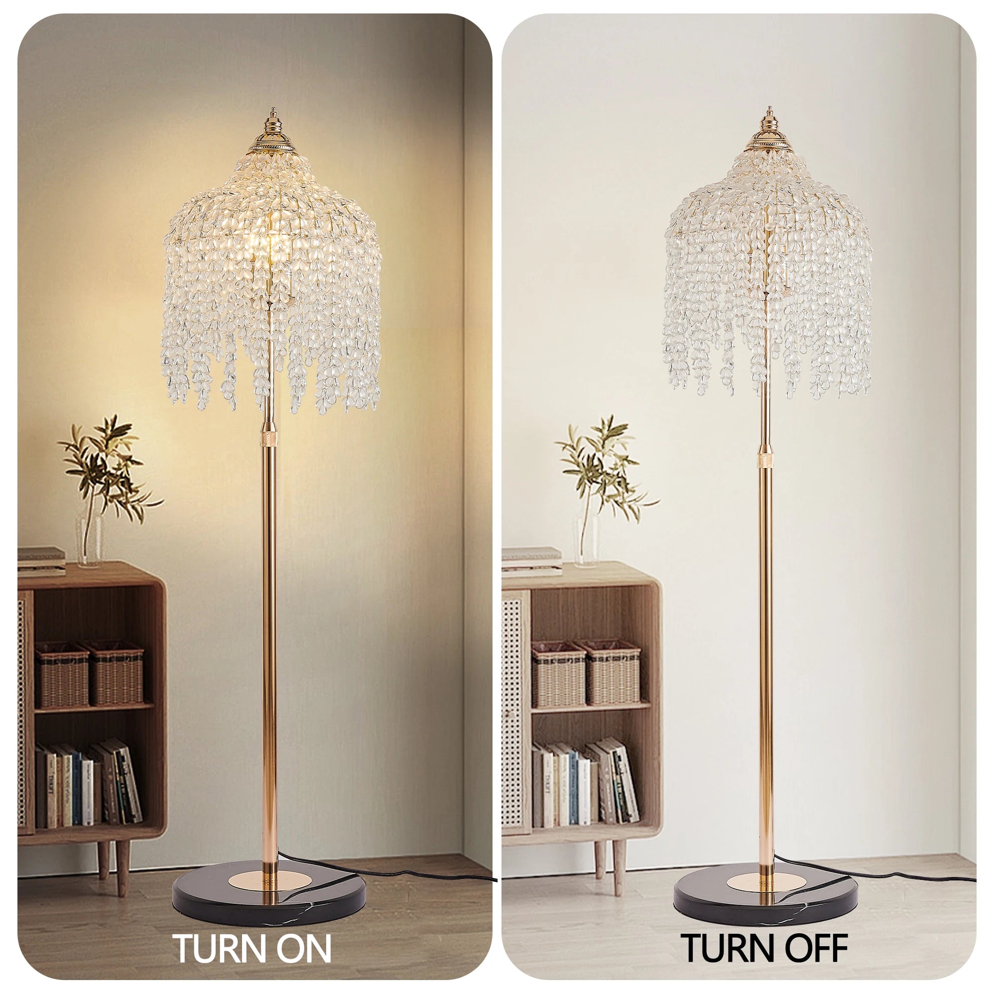 Crystal Floor Lamp