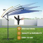 Patio Umbrella with Tilt Adjustment