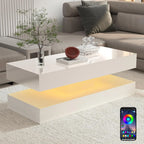 Coffee Table with LED lights