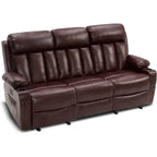 Reclining Sofa with Heat and Vibration