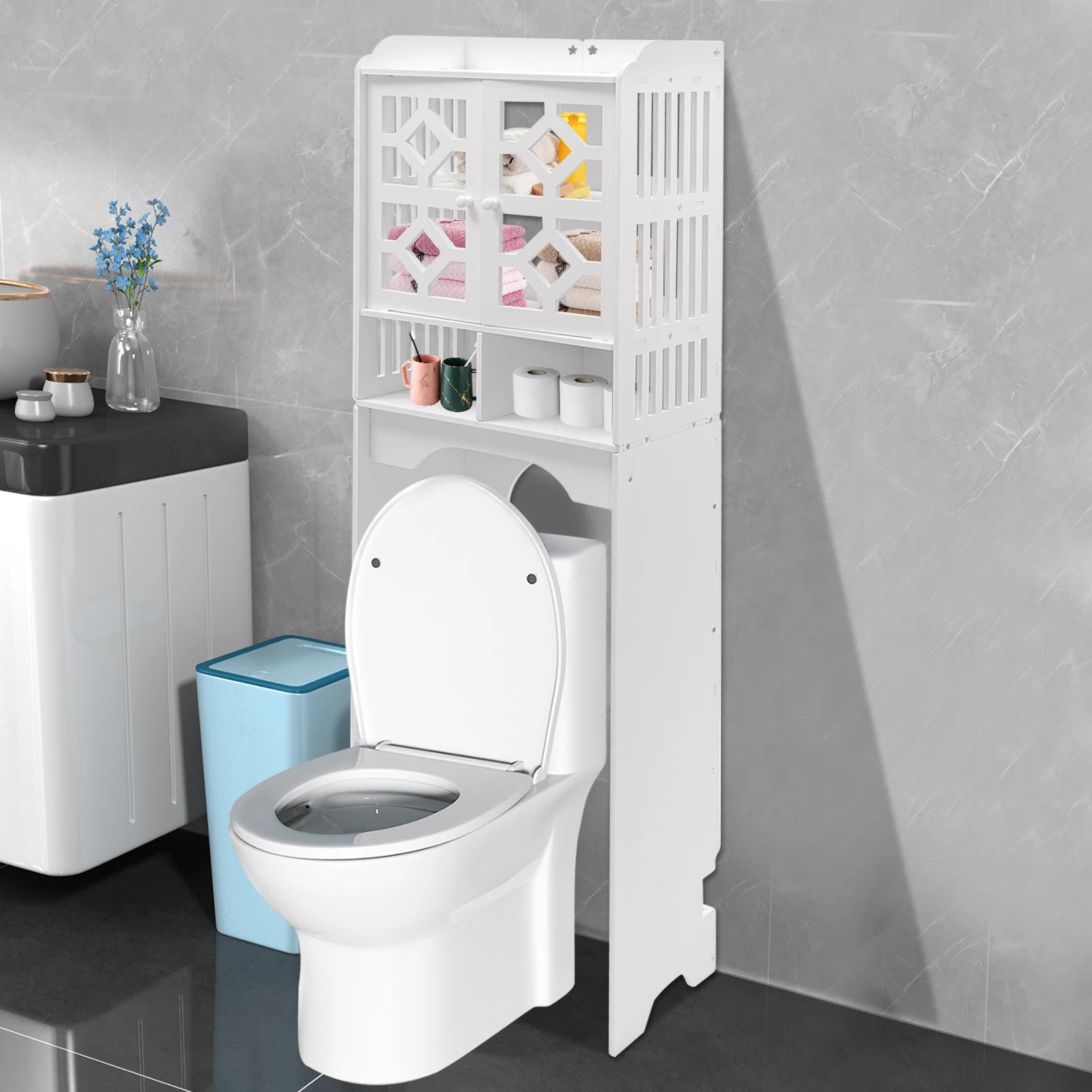 Over The Toilet Storage Cabinet