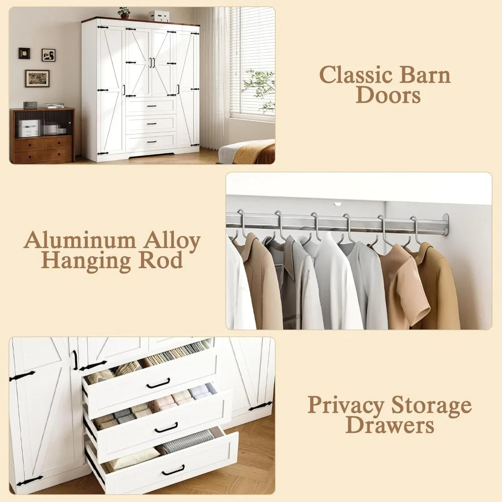Armoire Wardrobe Closet and Drawers