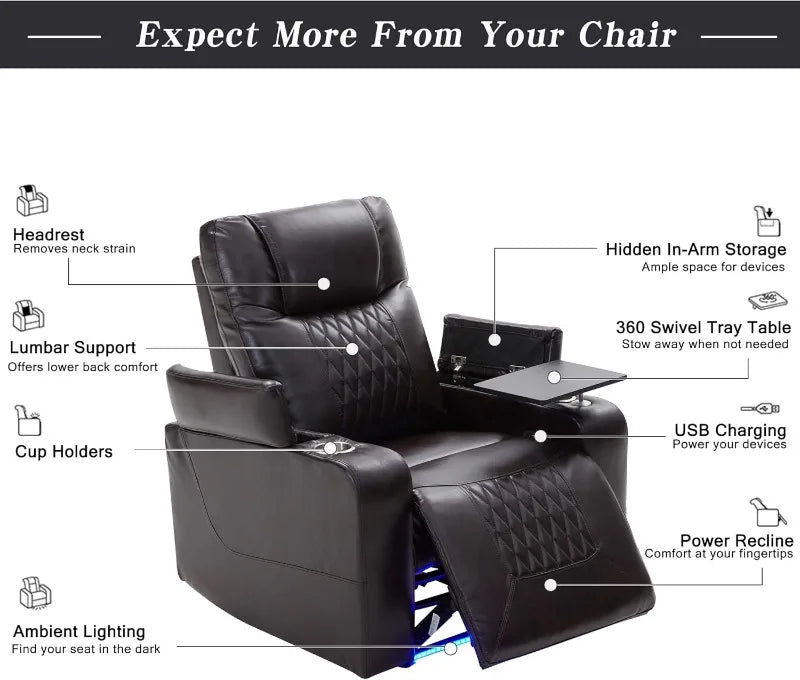 Electric Recliner with USB