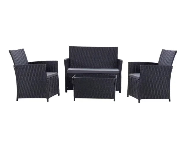 Patio Furniture Set with Cushions,