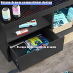 Entertainment Center Console with Storage