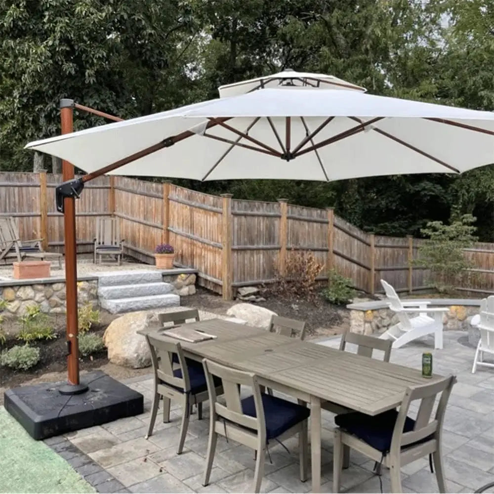 Large Round Windproof Umbrella