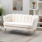 Small Modern Chenille Loveseat Sofa,