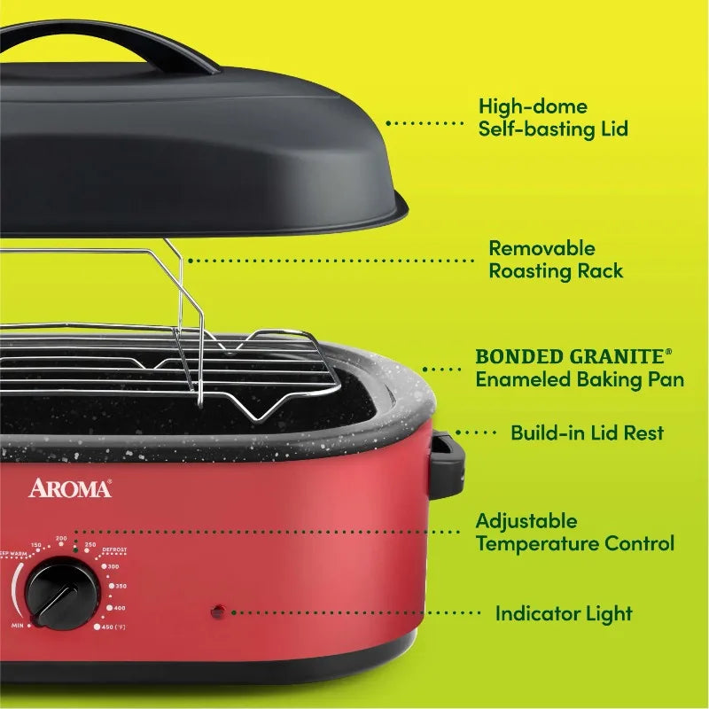 18Qt. Electric Roaster Oven
