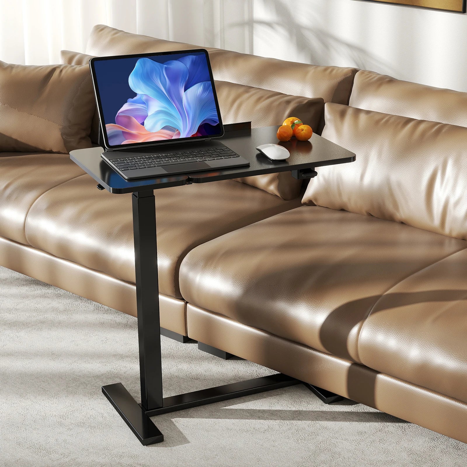 Tilt Top Adjustable Height Table Desk