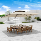 Large Rectangular Heavy Duty Offset Umbrellas