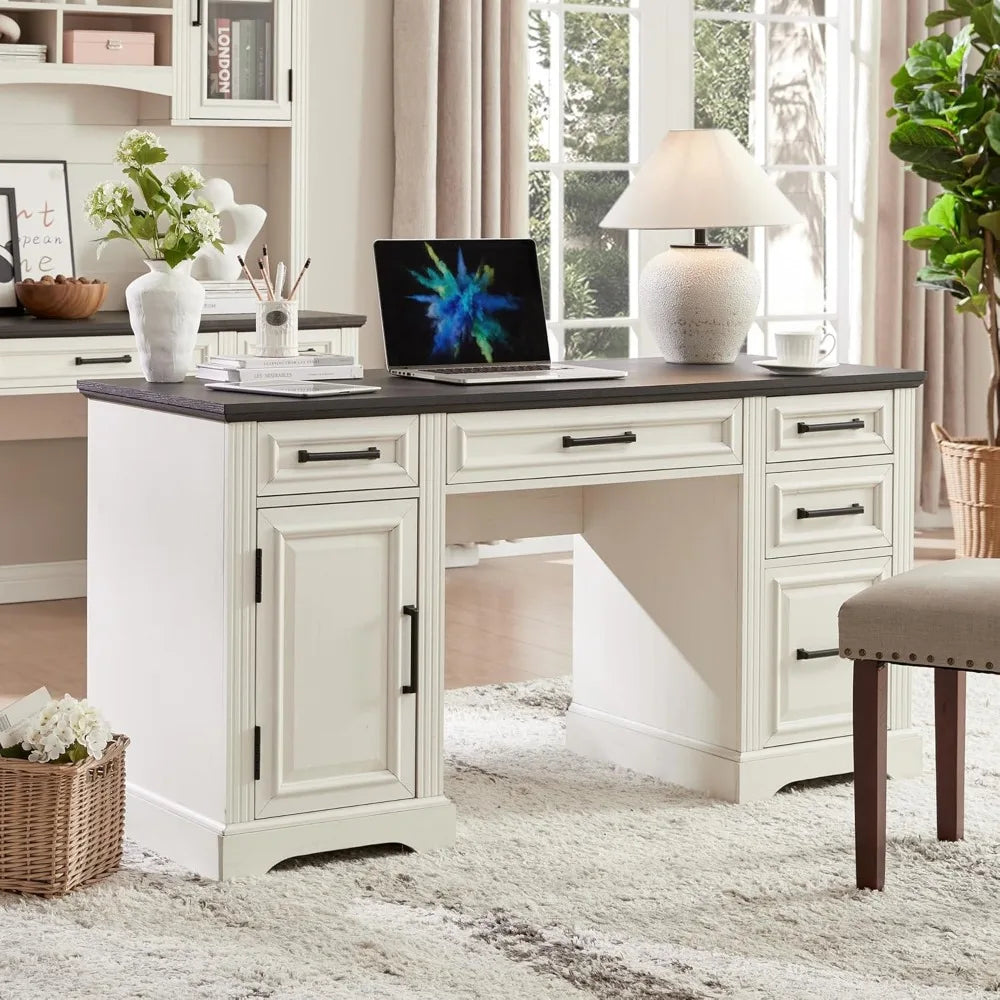 Computer Desk with Drawers
