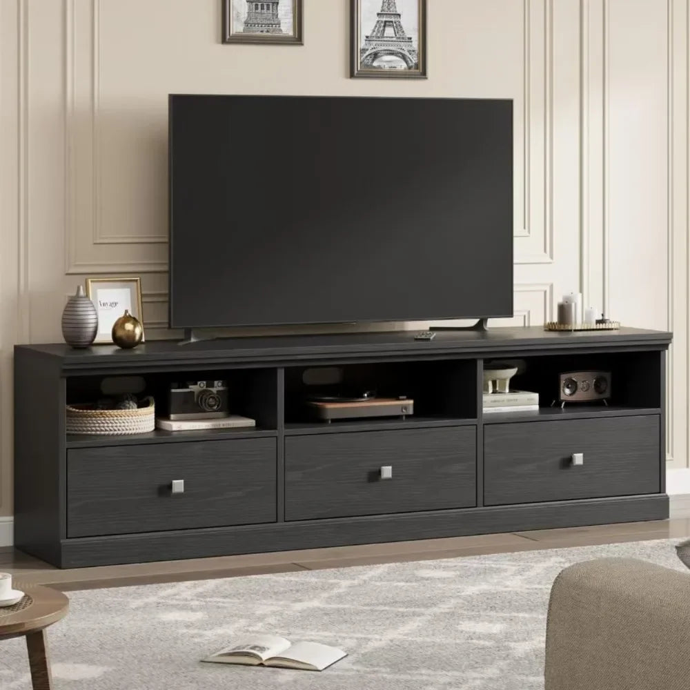 Modern Entertainment Center with Storage Drawers