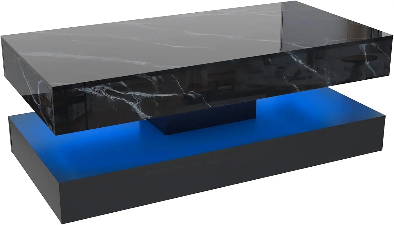 Coffee Table with LED lights