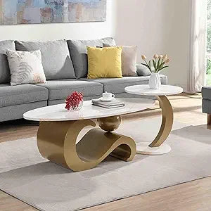 Oval Decorative Coffee Table