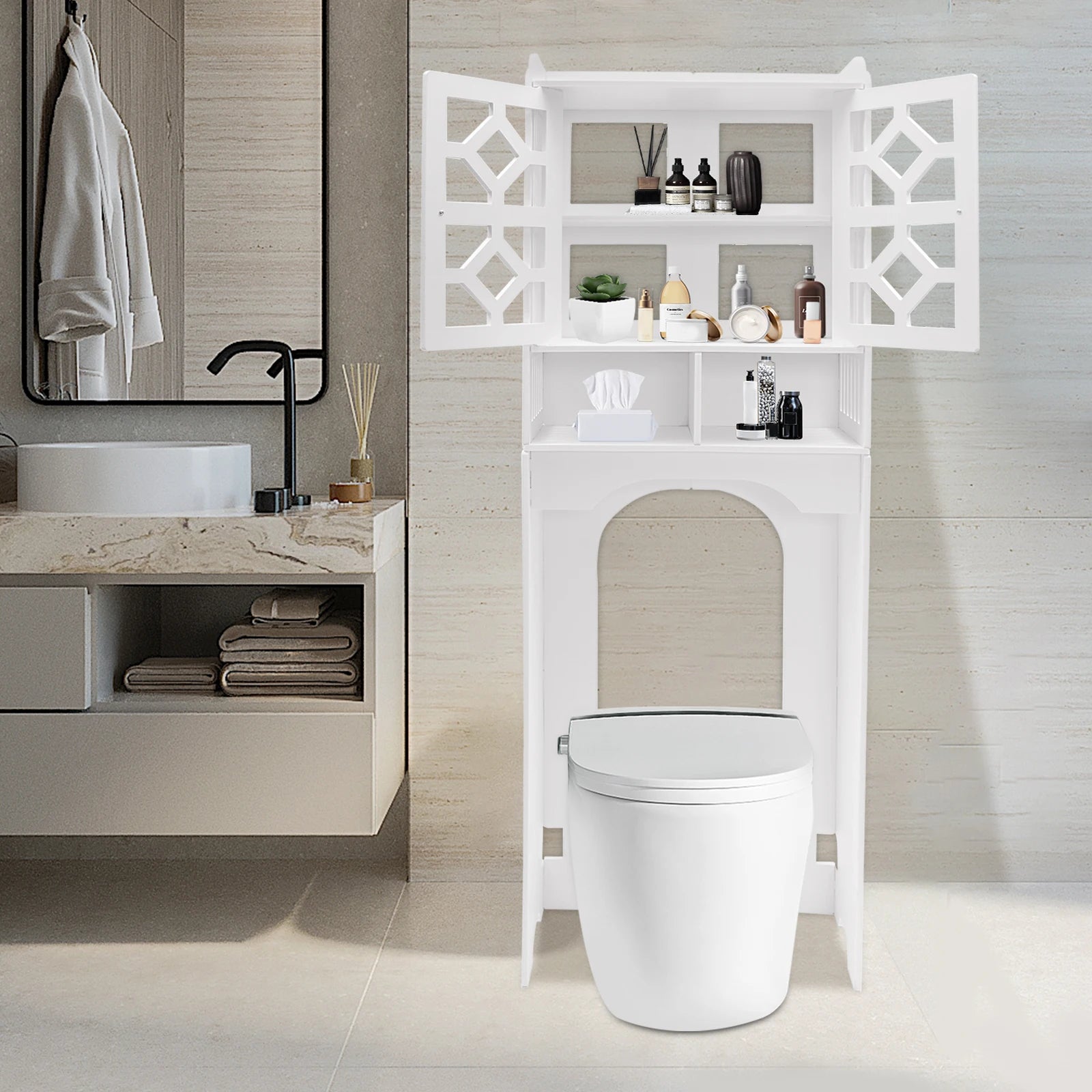 Over The Toilet Storage Cabinet