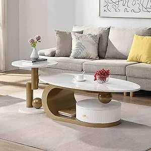 Oval Decorative Coffee Table