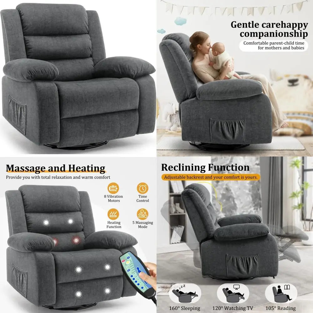 Luxury, Massage, Heat and Rocking Chair