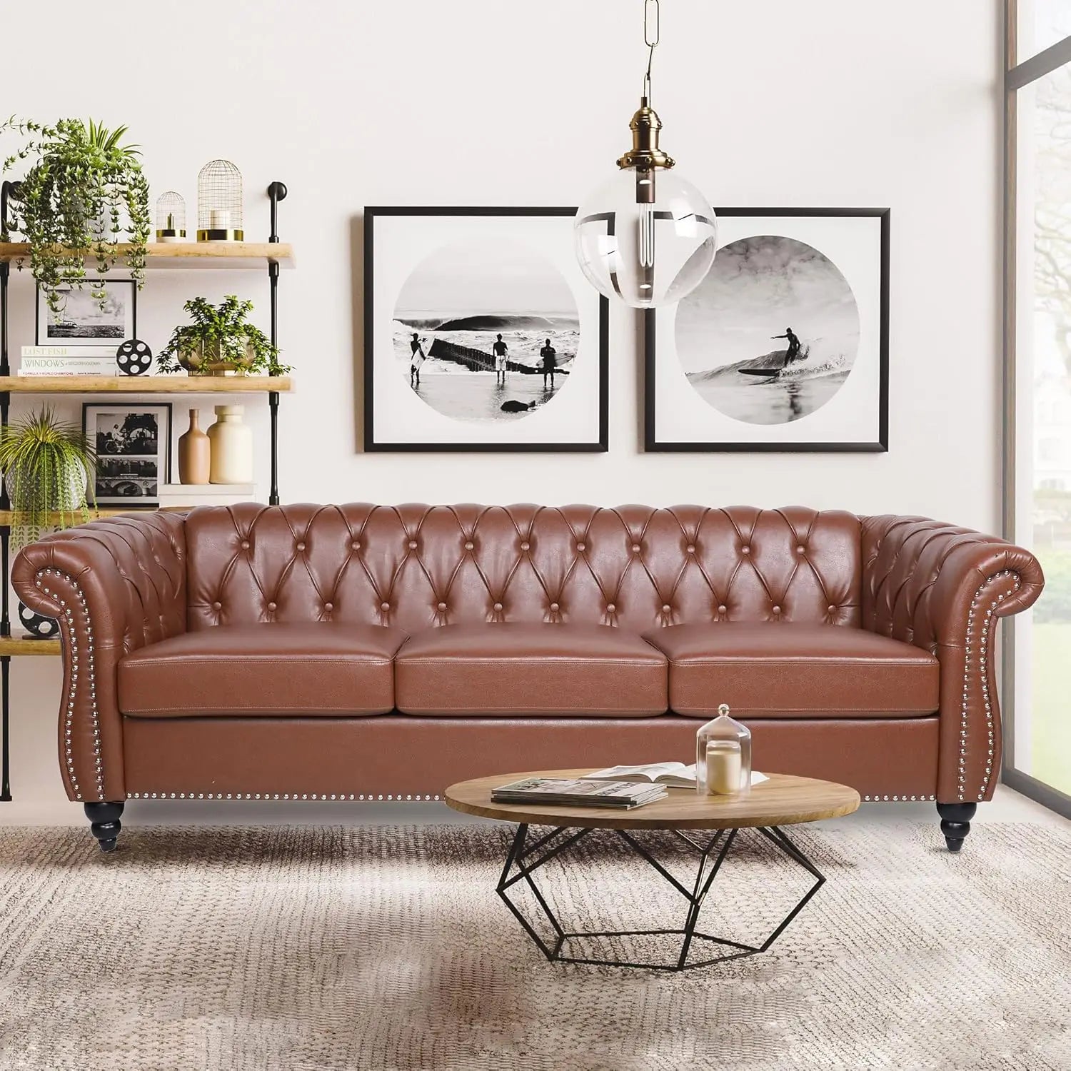 Tufted Couch 3 Seater