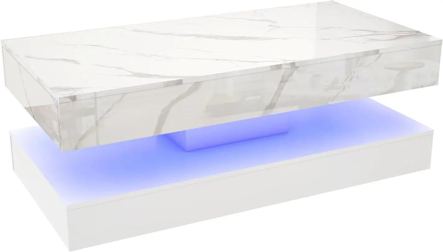 Coffee Table with LED lights