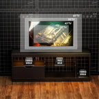 Entertainment Center Console with Storage
