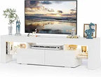Entertainment Center Console with Storage
