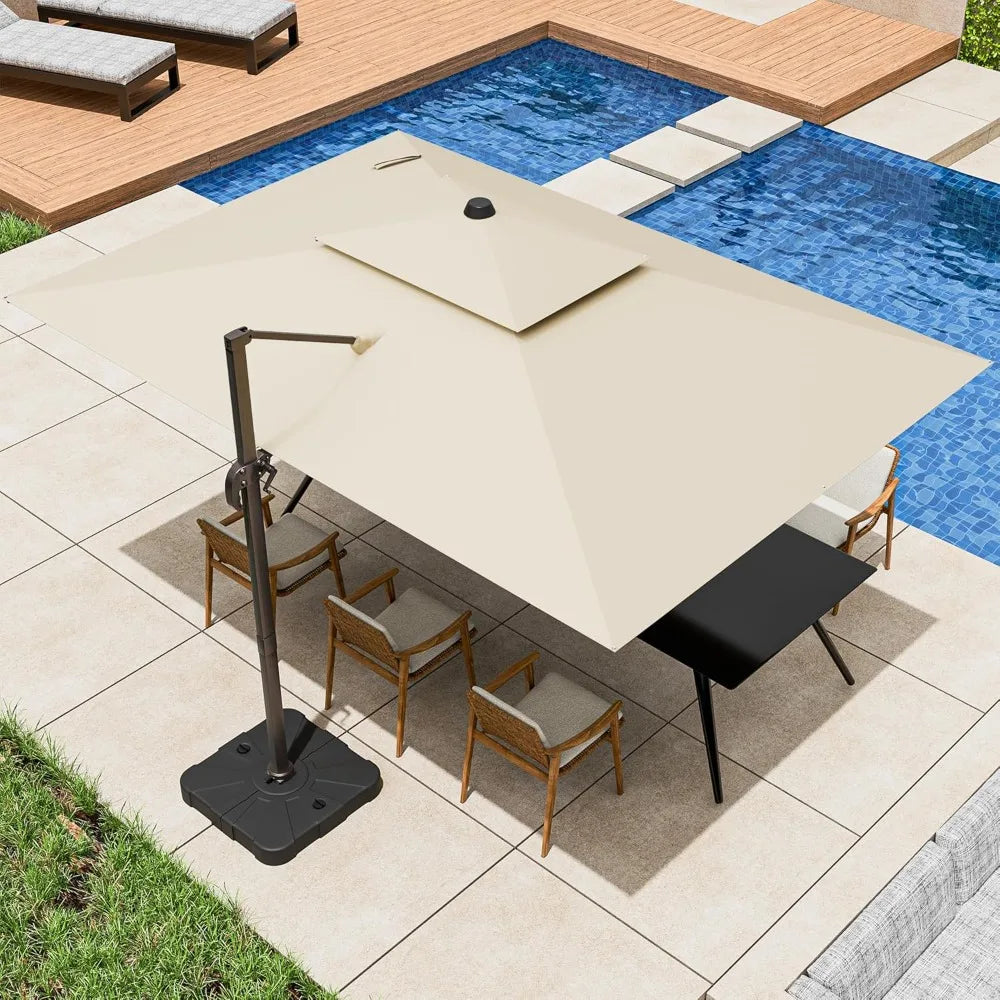 Rectangular  Large Offset Umbrella