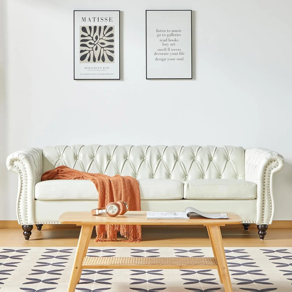 Tufted Couch 3 Seater