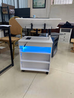 Wireless Charging Station, LED Nightstand