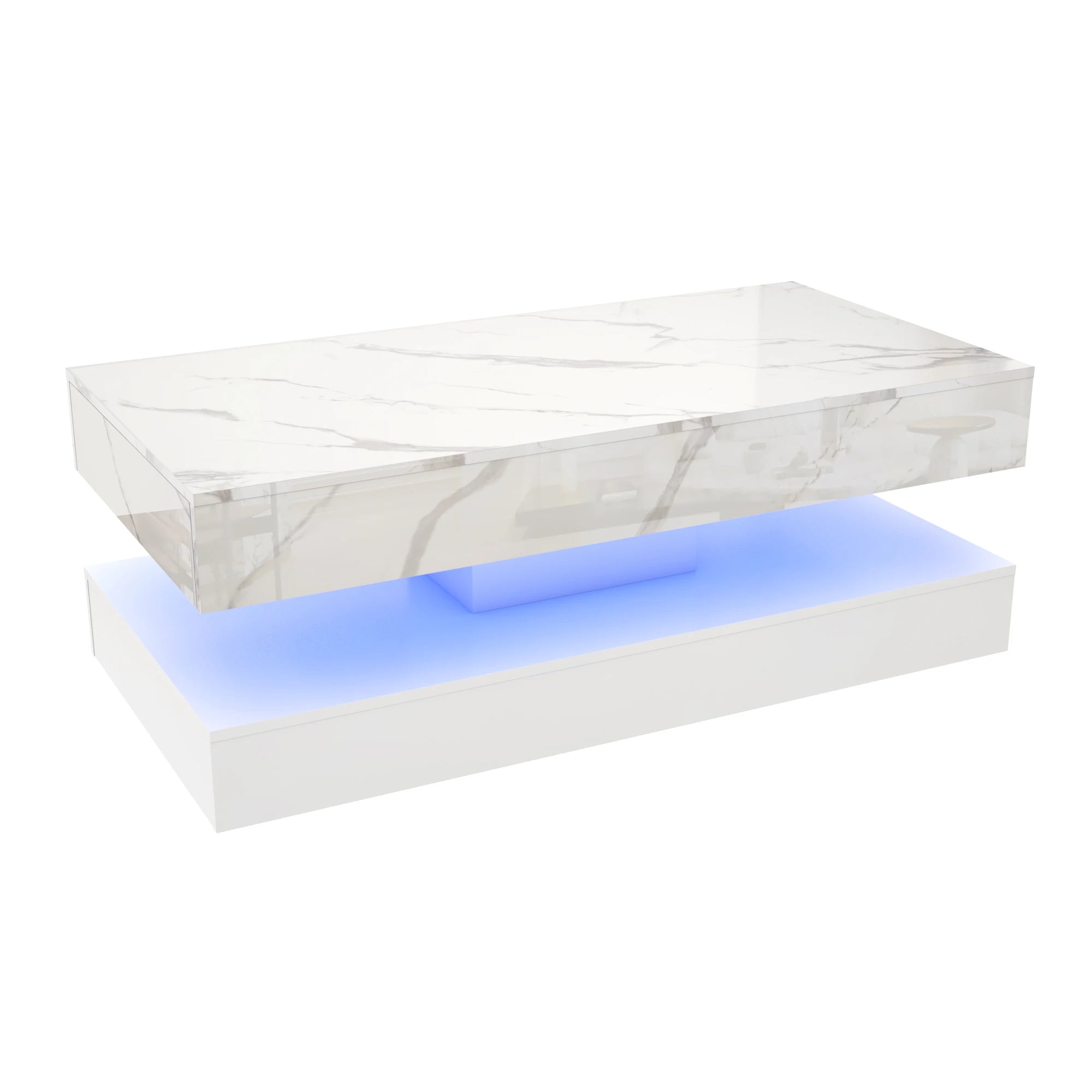 Coffee Table with LED lights