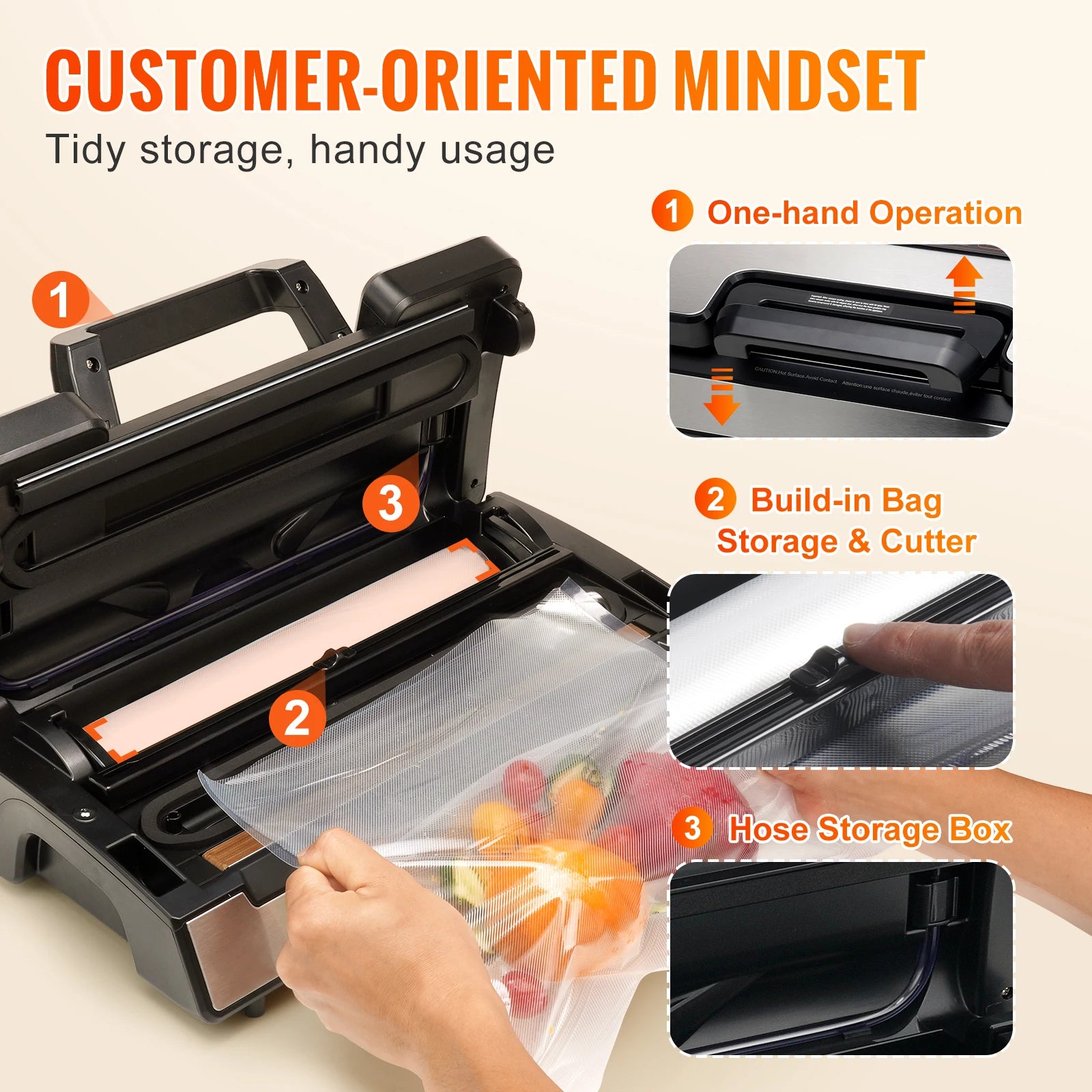 Vacuum Sealer Packaging Machine