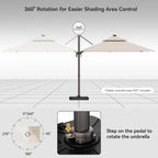 Rectangular  Large Offset Umbrella