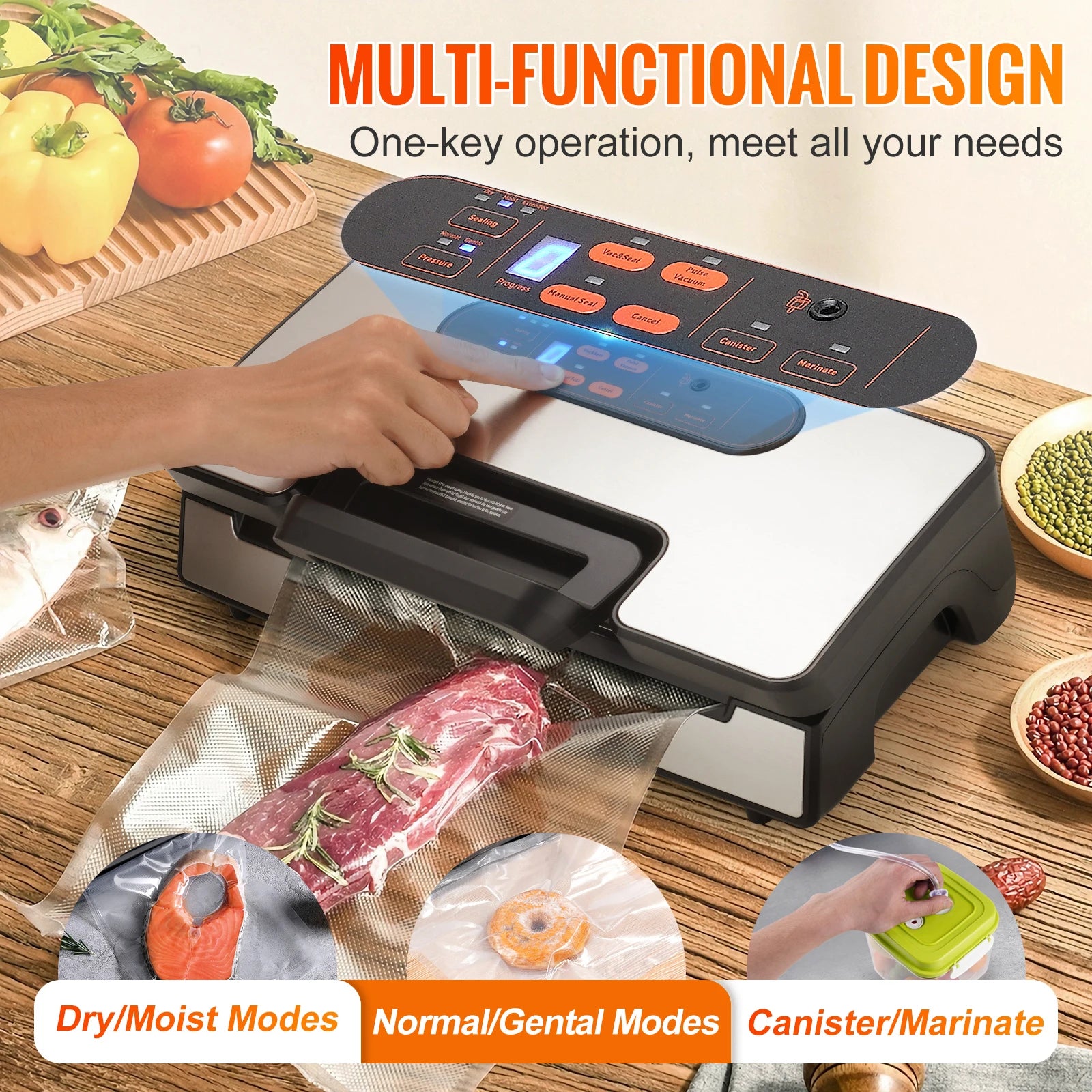 Vacuum Sealer Packaging Machine