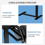 Tilt Top Adjustable Height Table Desk
